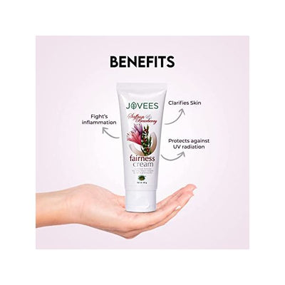 Jovees Saffron & Bearberry Fairness Face Cream (60 gm)