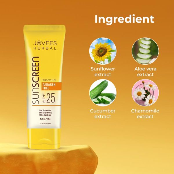 Jovees Herbal Fairness Gel Sunscreen SPF 25