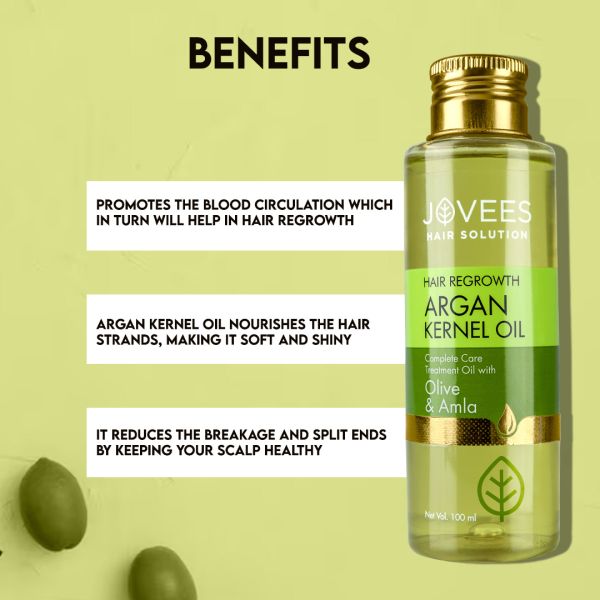 Jovees Hair Regrowth Argan Kernel Oil (100 ml)