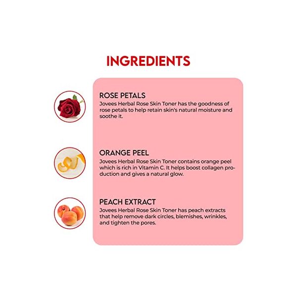Jovees Herbal Face Rose Skin Toner