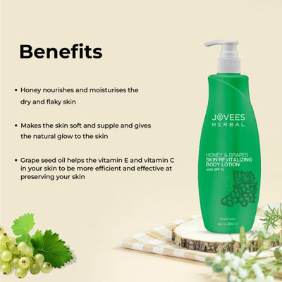Jovees Honey & Grape Hand & Body Lotion (300 ml)