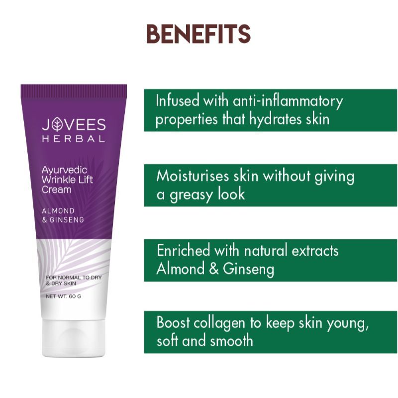 Jovees Herbal Wrinkle Lift Face Cream (60 gm)