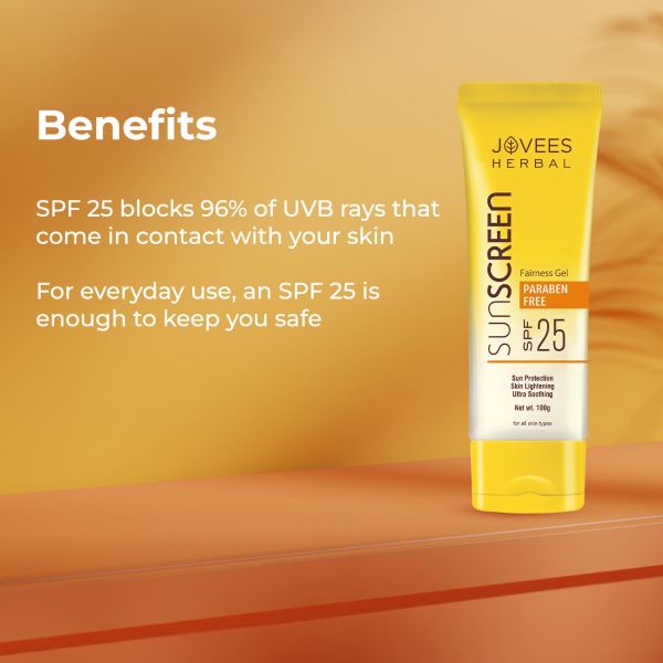 Jovees Herbal Fairness Gel Sunscreen SPF 25