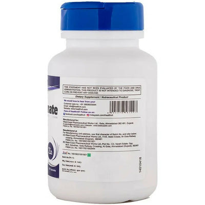 Healthvit Zinc Gluconate Capsules
