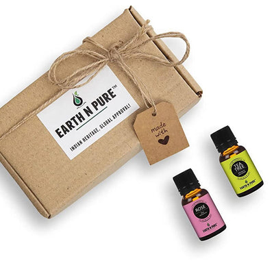 Earth N Pure Rose & Tea Tree Essential Oils
