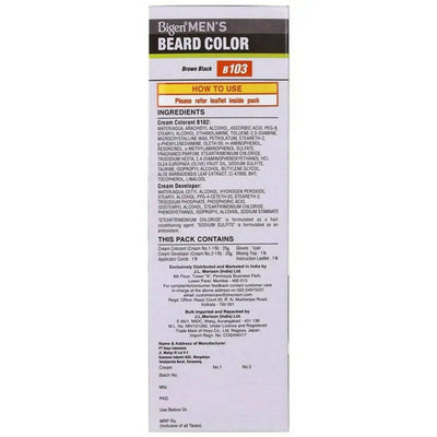 Bigen Men Beard Colour Dark Brown B 103