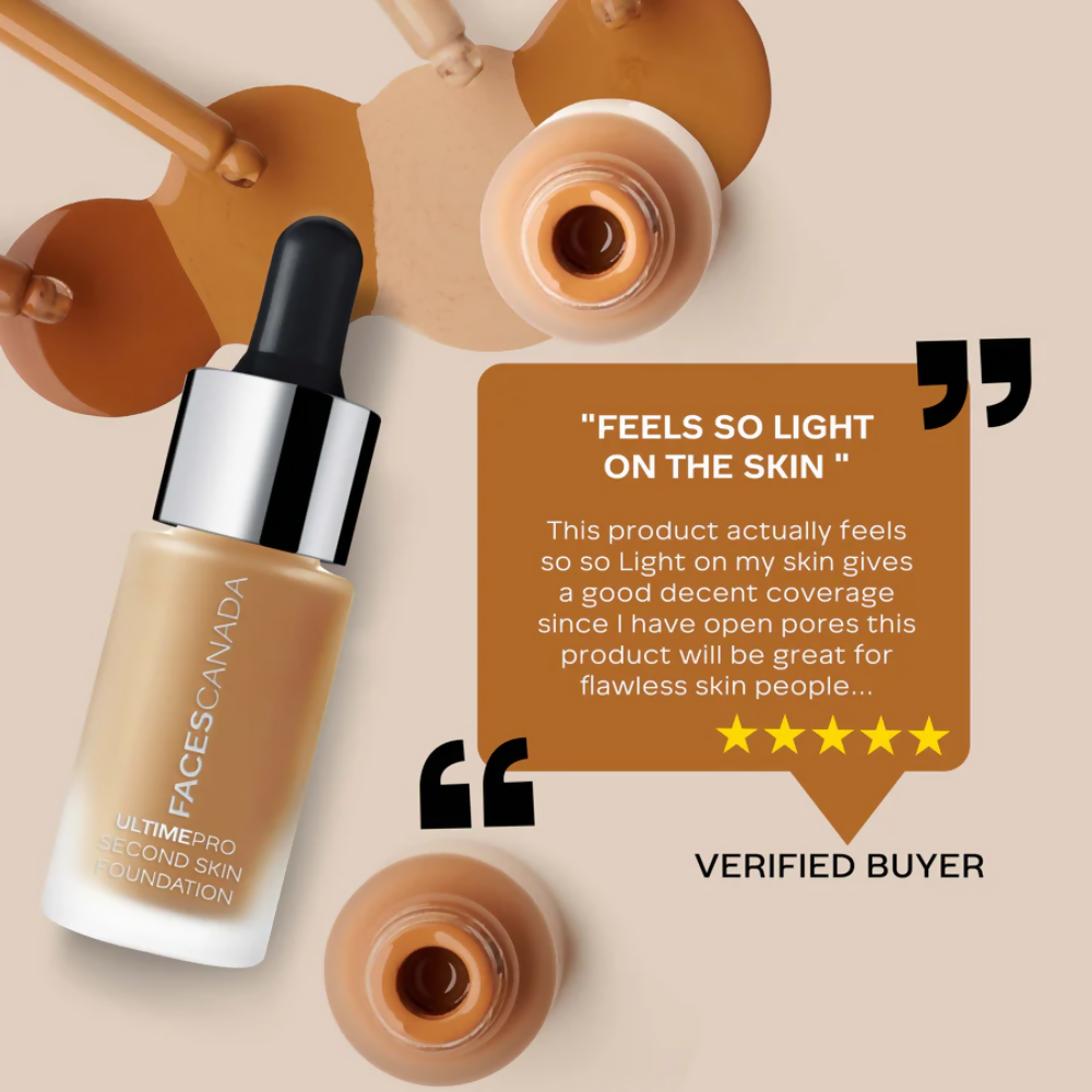 Faces Canada Ultime Pro Second Skin Foundation - Medium Natural 022