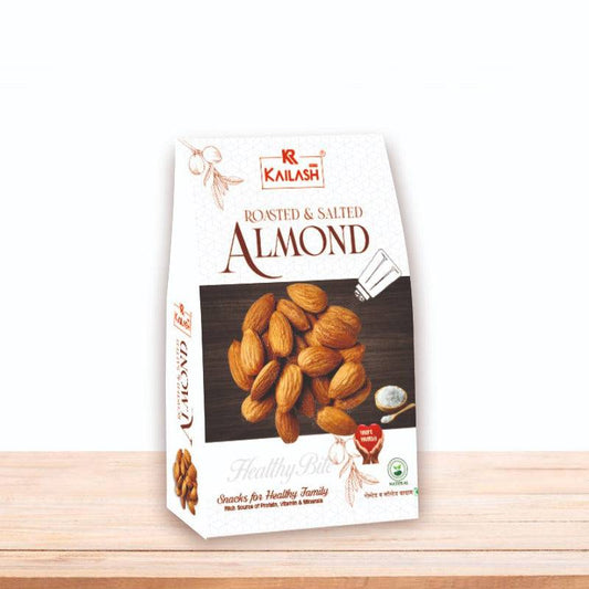 Kailash Sweets & Snacks  Roasted and Salted Almond - 250 gms