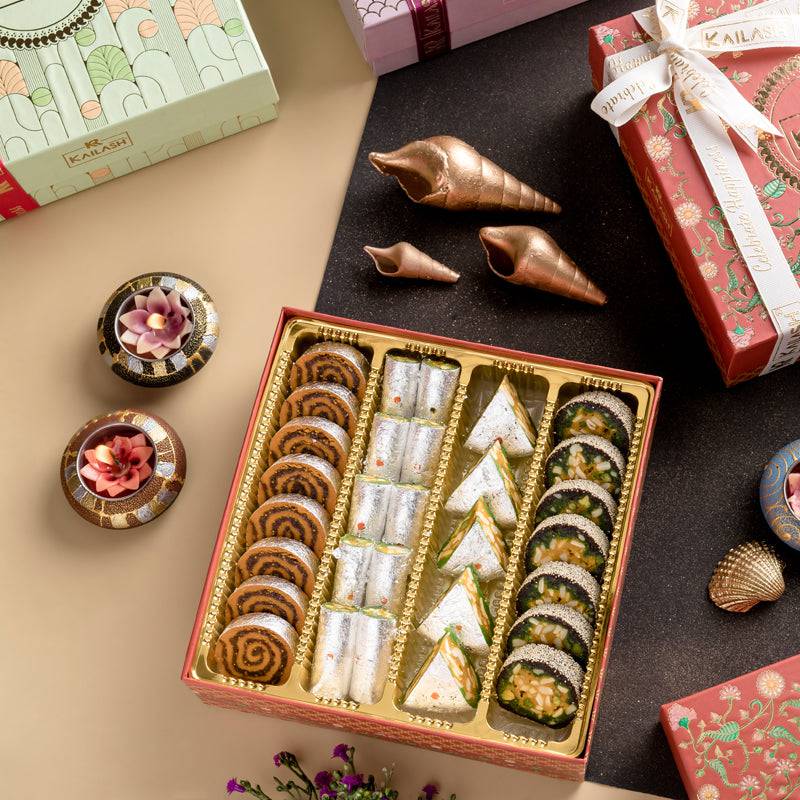 Kailash Sweets & Snacks Royal Dry Fruit Sweets Box – Himkhand