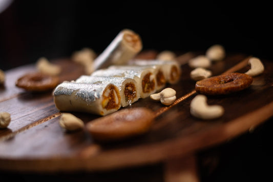 Shree Bhagwati Sweets Kaju Anjeer Roll | 500 gms