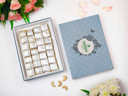 Evergreen Sweet House Kaju Pista Roll 500 gms