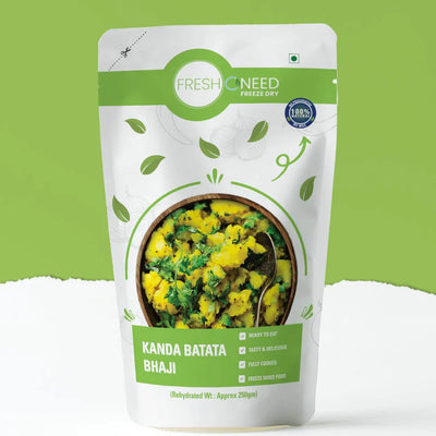 Fresh O Need Kanda Batata Bhaji - Ready To Eat 250 gms