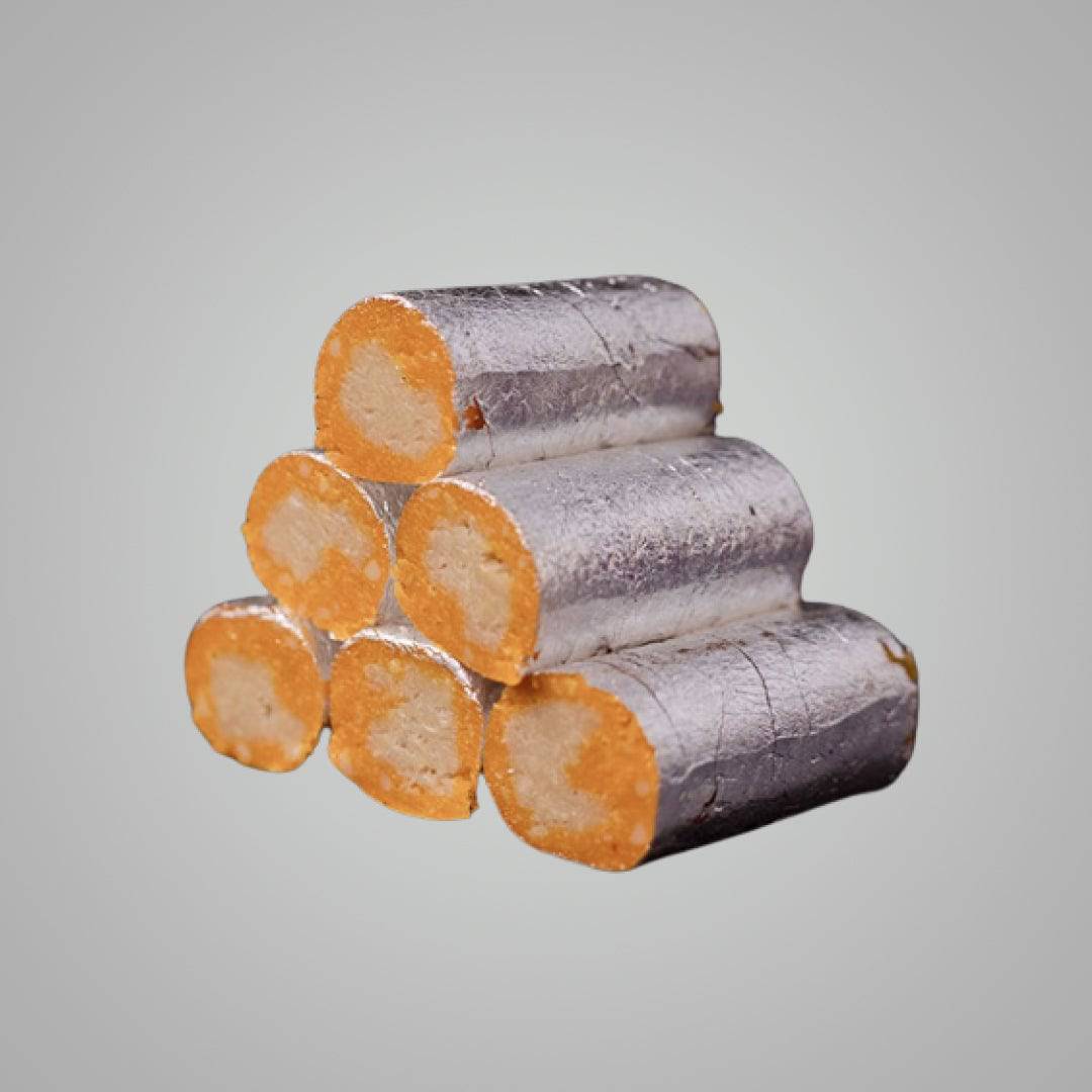 Kandoi Bhogilal Mulchand Kaju Kesar Roll - 500 gms