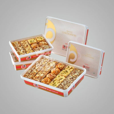 Kandoi Bhogilal Mulchand Traditional Ghee Mix Mithai - 500 gms