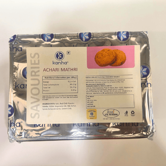 Kanha Achari Mathri - 400 gms