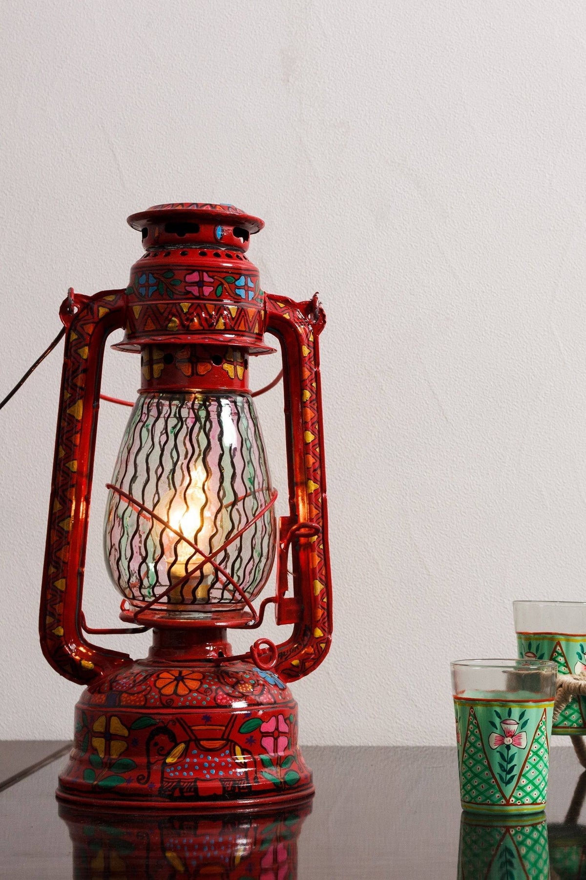 Hand Painted Hurrican Lantern Collection