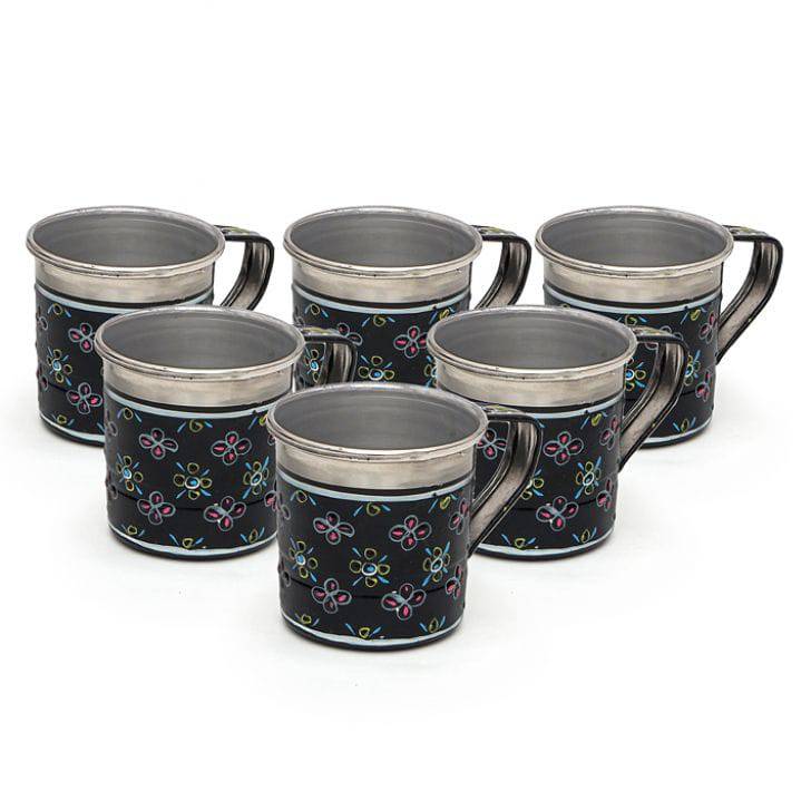 Hand Painted Tea Cups Set - Collection