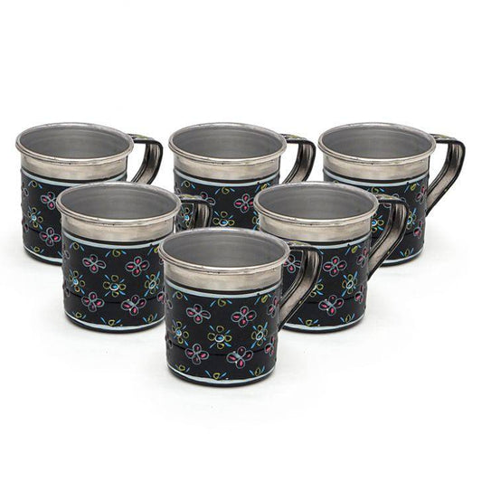 Hand Painted Tea Cups Set - Collection
