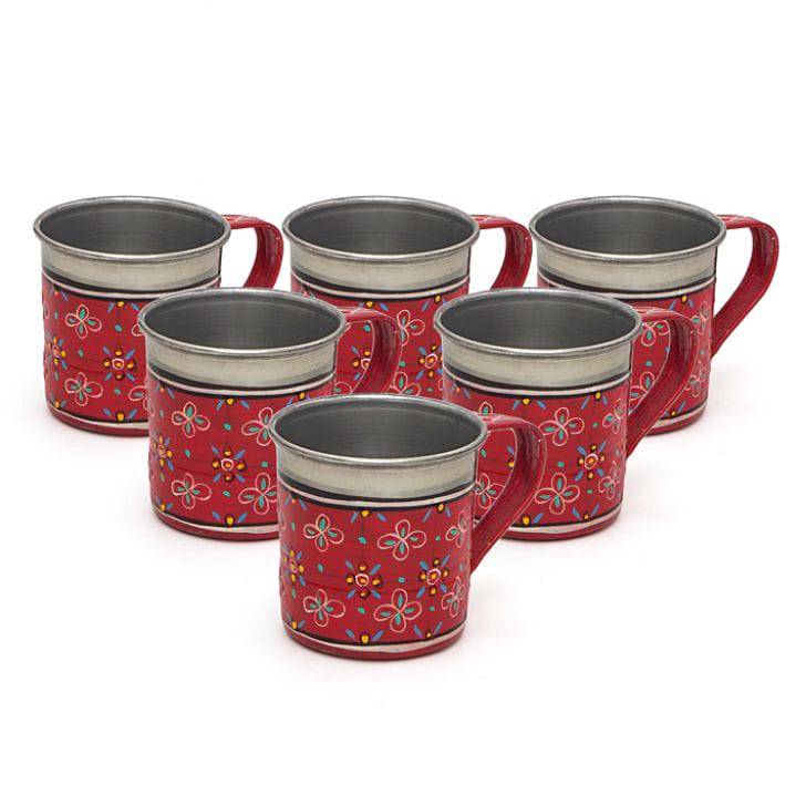 Hand Painted Tea Cups Set - Collection