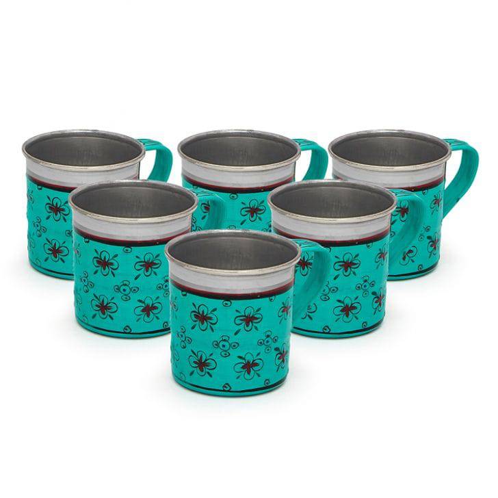 Hand Painted Tea Cups Set - Collection
