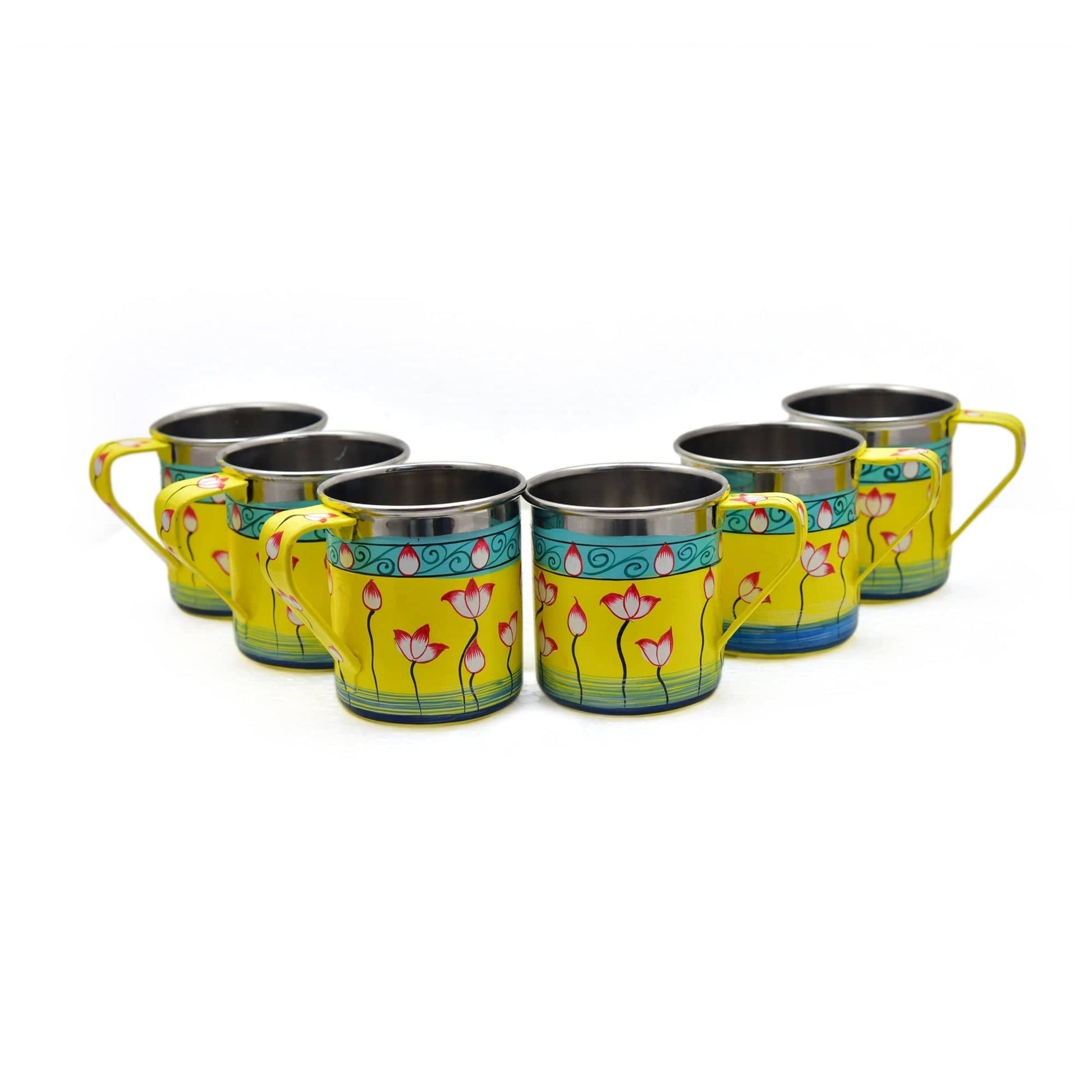Hand Painted Tea Cups Set - Collection