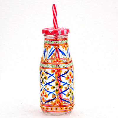 Hand Painted Juice Jar | Sipper- Collection