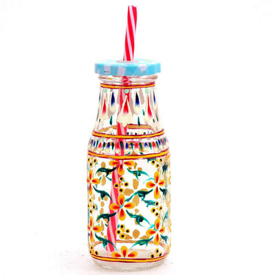 Hand Painted Juice Jar | Sipper- Collection