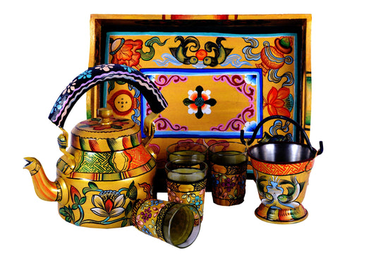 Hand Painted Tea Set : Euphoria
