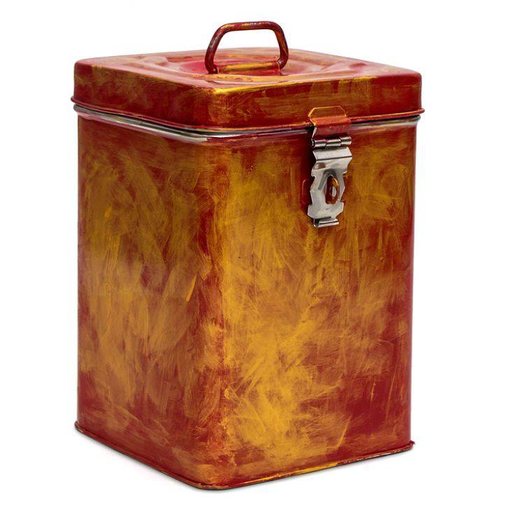 KAUSHALAM CANISTER ( OLD STYLE): ANTIQUA RED