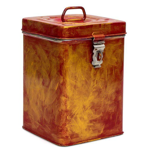 KAUSHALAM CANISTER ( OLD STYLE): ANTIQUA RED