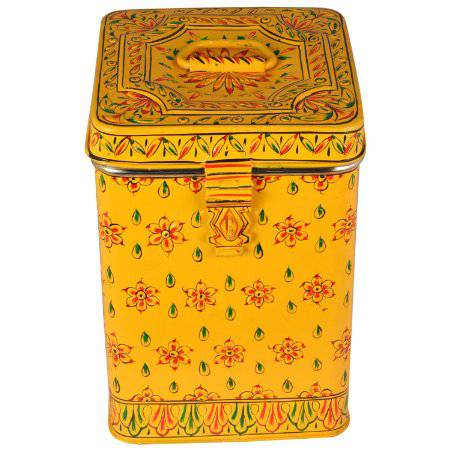 Kaushalam Hand Painted Canister - Orenda