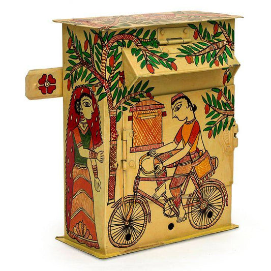 Letter box  handpainted