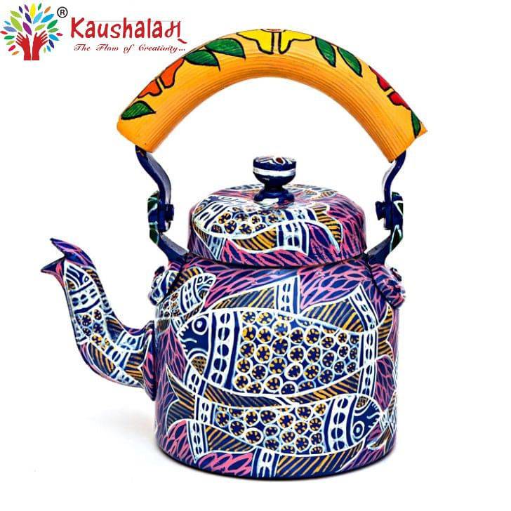 Hand Painted Kettle : Exotic Collection