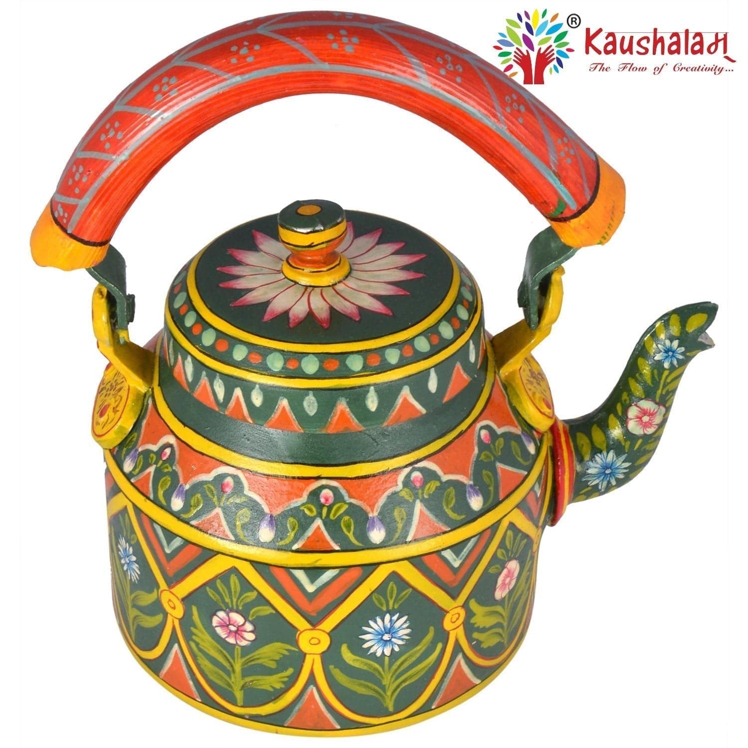 Hand Painted Kettle : Exotic Collection