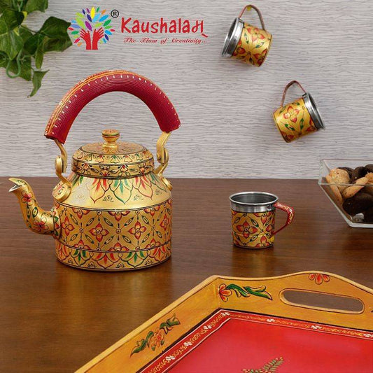 Hand Painted Kettle