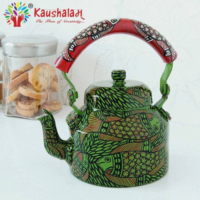 Hand Painted Kettle