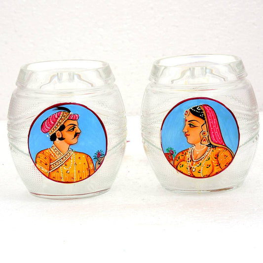 Hand Painted Beer Mugs set of 2 - Complete Collection