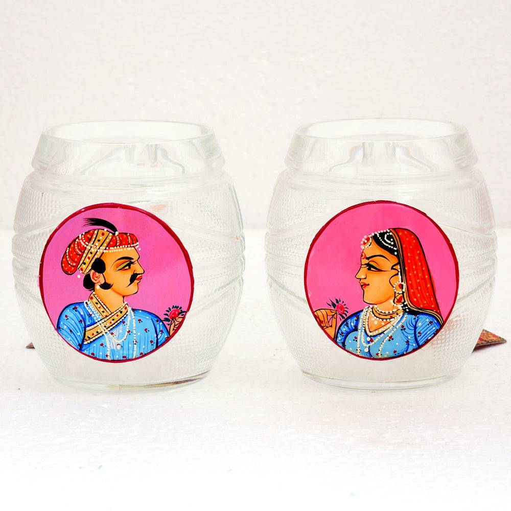 Hand Painted Beer Mugs set of 2 - Complete Collection
