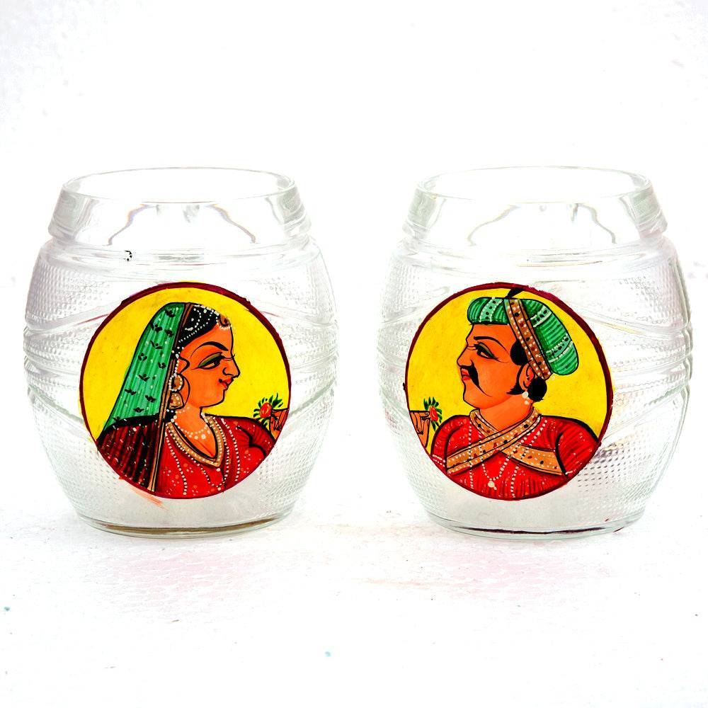 Hand Painted Beer Mugs set of 2 - Complete Collection