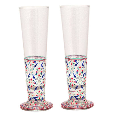 Hand Painted Beer Mugs set of 2 - Complete Collection