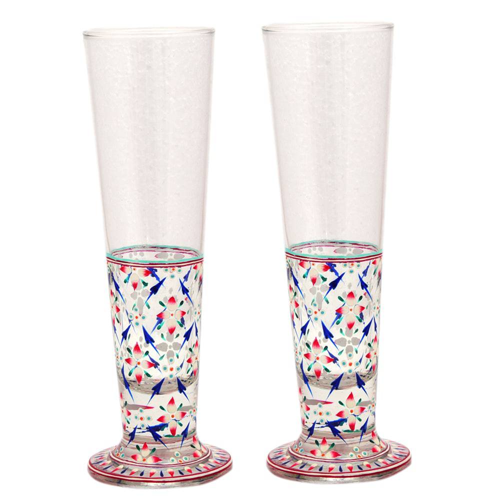 Hand Painted Beer Mugs set of 2 - Complete Collection