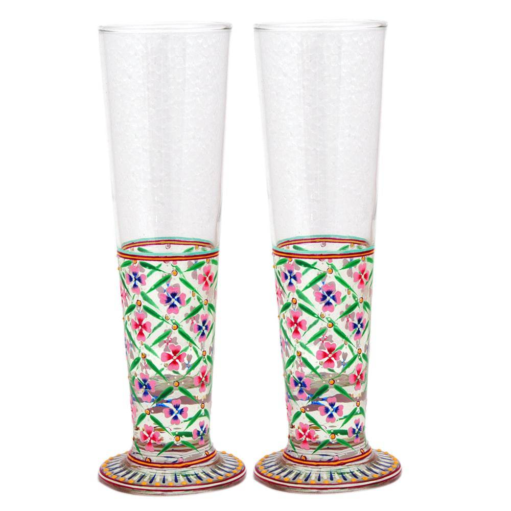 Hand Painted Beer Mugs set of 2 - Complete Collection
