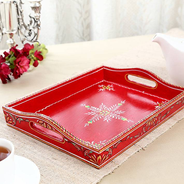 Hand Painted tray Multiple Color