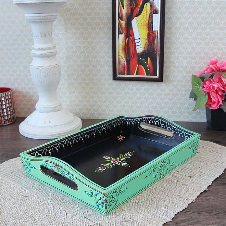 Hand Painted tray Multiple Color