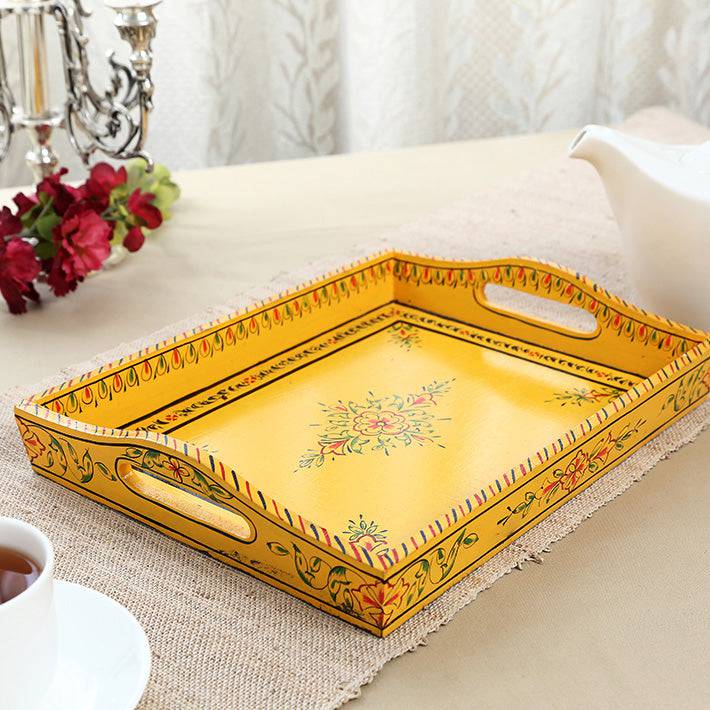 Hand Painted tray Multiple Color