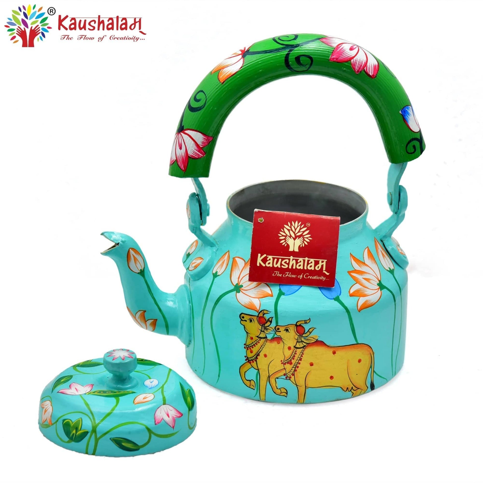 Hand Painted Tea Kettle