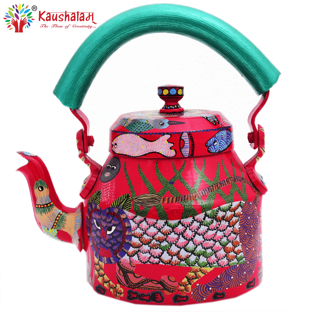 Hand Painted Tea Kettle