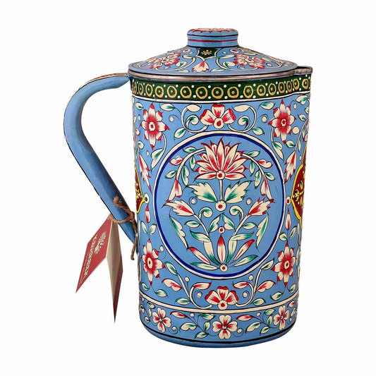 Hand Painted water jug / Stainless steel pitcher- Collection