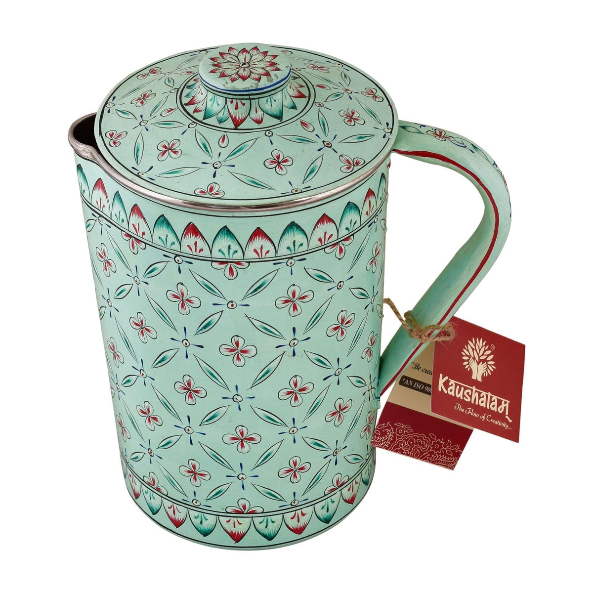 Hand Painted water jug / Stainless steel pitcher- Collection