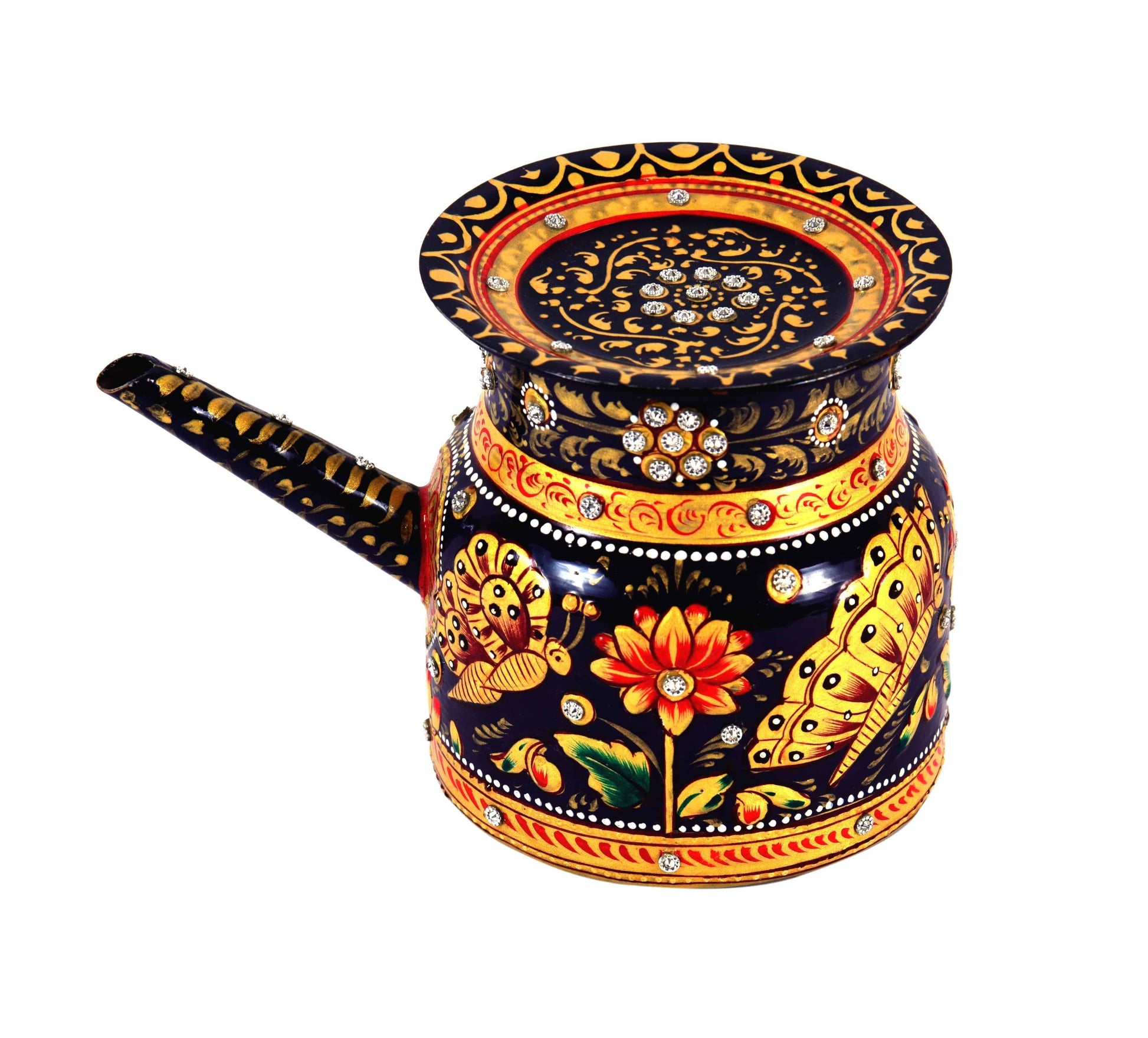 Hand Painted Copper Pitcher | Jar Collection
